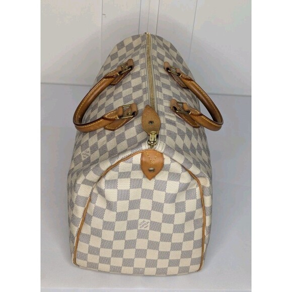 Louis Vuitton Speedy Damier Azur - 35, Lock & Key included, Authentic - Picture 3 of 16